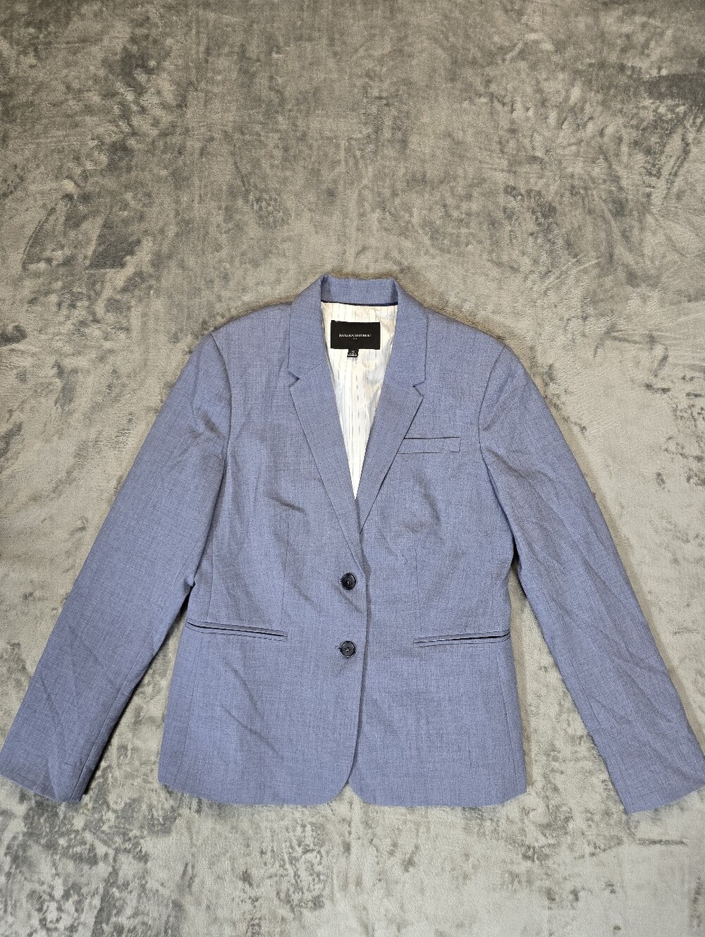 Banana Republic Woman's Blazer Size 10 Light Blue